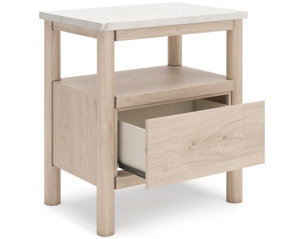 Ashley Furniture Industries In Cadmori Natural Nightstand large image number 4