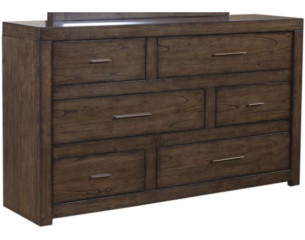 Aspen Modern Loft Brown Dresser large