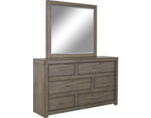 Aspen Modern Loft Gray Dresser with Mirror