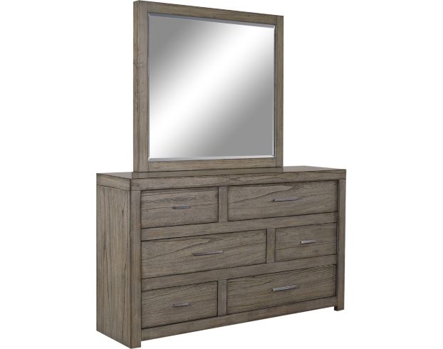 Aspen Modern Loft Gray Dresser with Mirror large image number 1