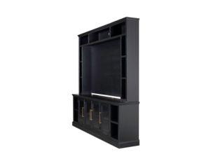 Aspen Byron 98" Black Console and Hutch