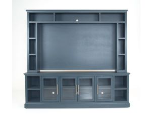 Aspen Byron 98" Malta Blue Console and Hutch