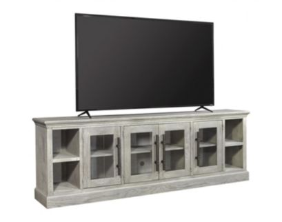 Aspen Manchester Heather Grey 97-Inch TV Console