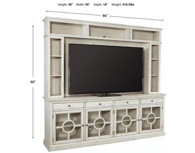 Aspen Radius 96-Inch TV Console with Hutch large image number 3