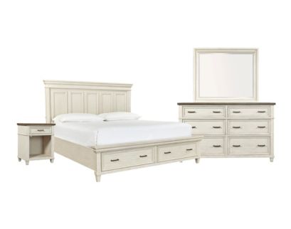 Aspen Caraway 4-Piece King Bedroom Set