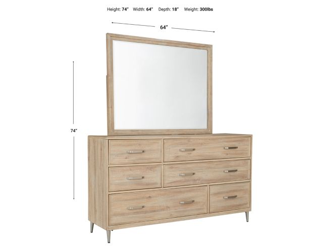 Aspen Maddox Dresser with Mirror large image number 4