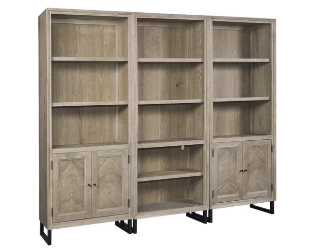 Aspen Harper Point Bookcase with Doors large image number 2