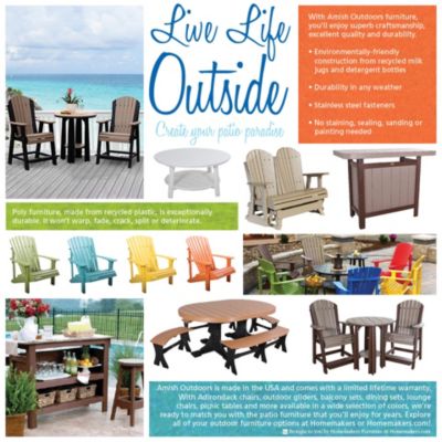 Amish Poly Outdoor Furniture Homemakers