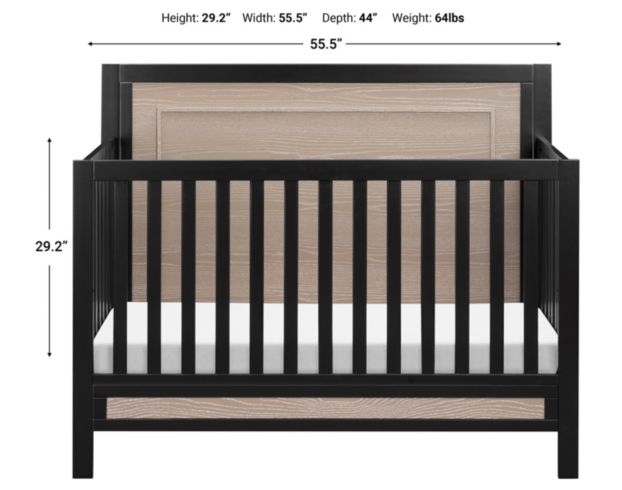 Million Dollar Baby Radley 4-in-1 Convertible Crib large image number 10