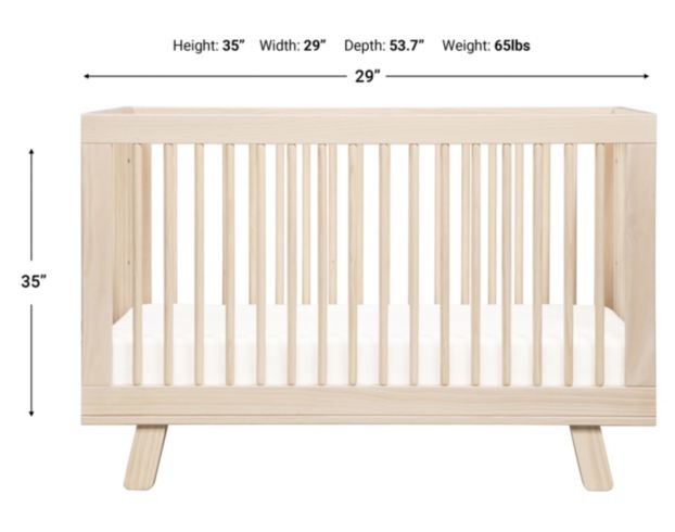 Million Dollar Baby Hudson 3-in-1 Convertible Crib large image number 9
