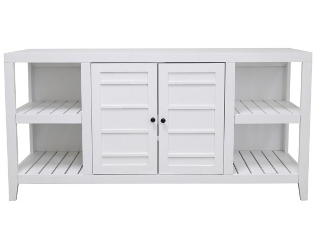 Cal Baja Bungalow White Entertainment Console large image number 1