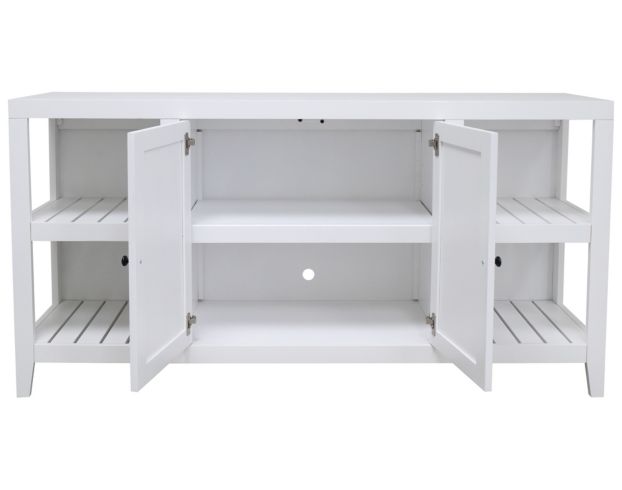 Cal Baja Bungalow White Entertainment Console large image number 2