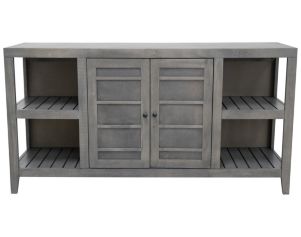 Cal Baja Bungalow Gray Entertainment Console