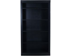 California Baja DZ 60" Black Bookcase