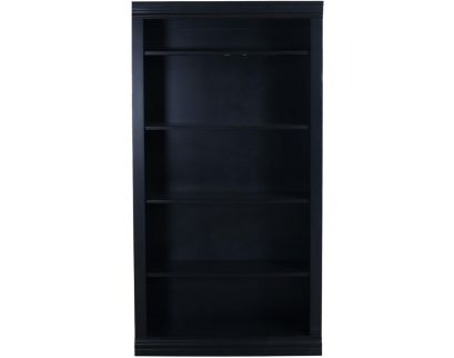 California Baja DZ 60" Black Bookcase