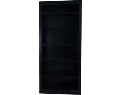 California Baja DZ 72" Black Bookcase