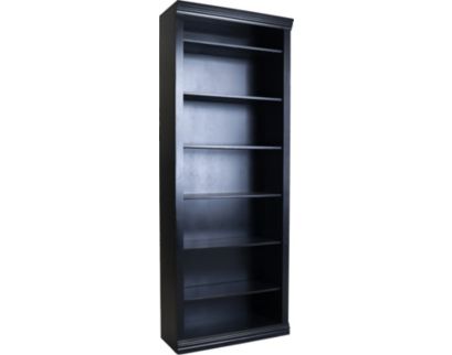 California Baja DZ 84" Black Bookcase