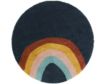 Balta Tibet Multi-Colored 5.3' X 7' Kids' Round Rug small image number 1