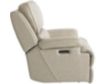Bassett Furniture Parsons Flax Leather Power Headrest Recliner small image number 3