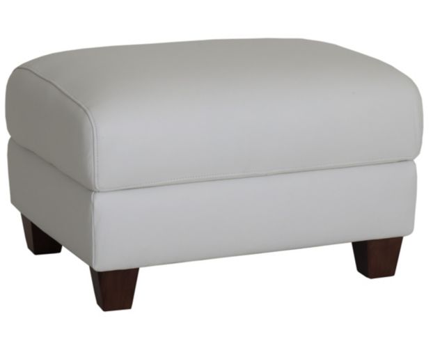 Bassett Furniture Leland Leather Ottoman large image number 3