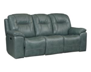 Bassett Furniture Chandler Leather Power Headrest Sofa