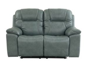 Bassett Furniture Chandler Leather Power Headrest Loveseat