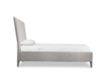 Bernhardt Menton Gray Upholstered Panel Queen Bed small image number 3