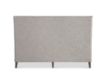 Bernhardt Menton Gray Upholstered Panel Queen Bed small image number 4