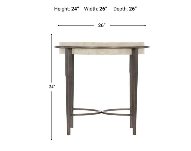 Bernhardt BARCLAY ROUND END TABLE large image number 5