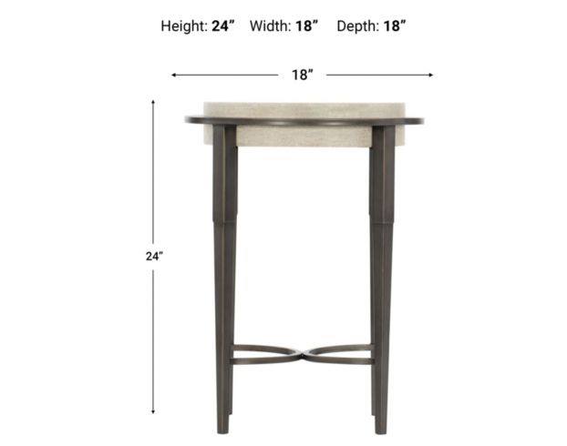 Bernhardt Barclay Round Accent Table large image number 4