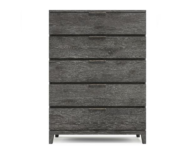 Bernhardt Casegoods Menton Gray 5-Drawer Chest large image number 1