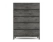 Bernhardt Casegoods Menton Gray 5-Drawer Chest small image number 1