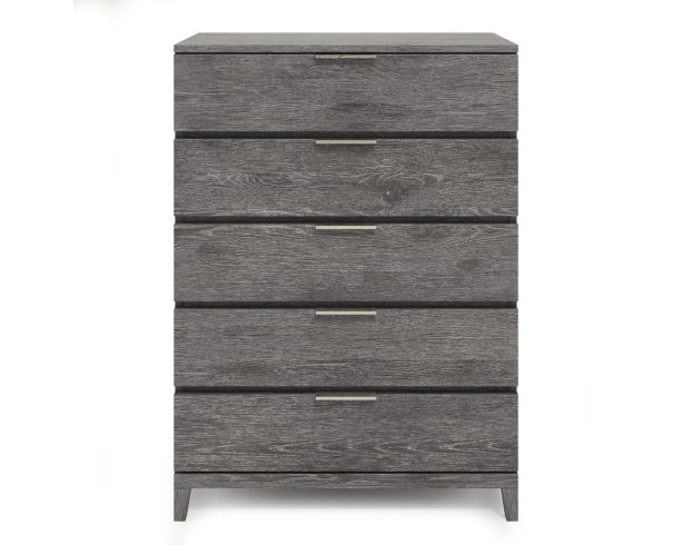 Bernhardt Casegoods Menton Gray 5-Drawer Chest large image number 2