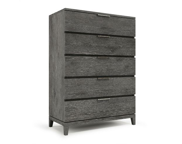 Bernhardt Casegoods Menton Gray 5-Drawer Chest large image number 3