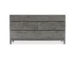 Bernhardt Casegoods Menton Gray 6-Drawer Dresser small image number 1