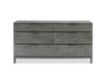 Bernhardt Casegoods Menton Gray 6-Drawer Dresser small image number 2