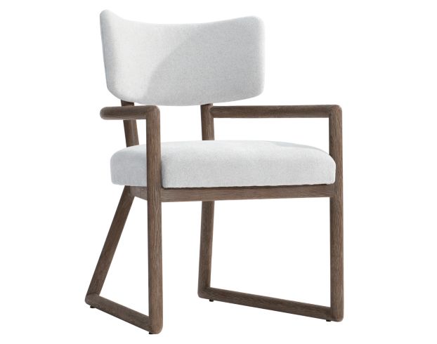 Bernhardt Casa Paros White Upholstered Dining Arm Chair large image number 2