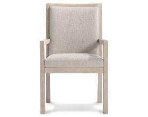 Bernhardt Prado Beige Dining Arm Chair