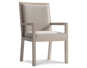 Bernhardt Prado Beige Dining Arm Chair