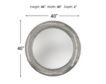 Bernhardt Casegoods Prado Round Dresser Mirror small image number 3