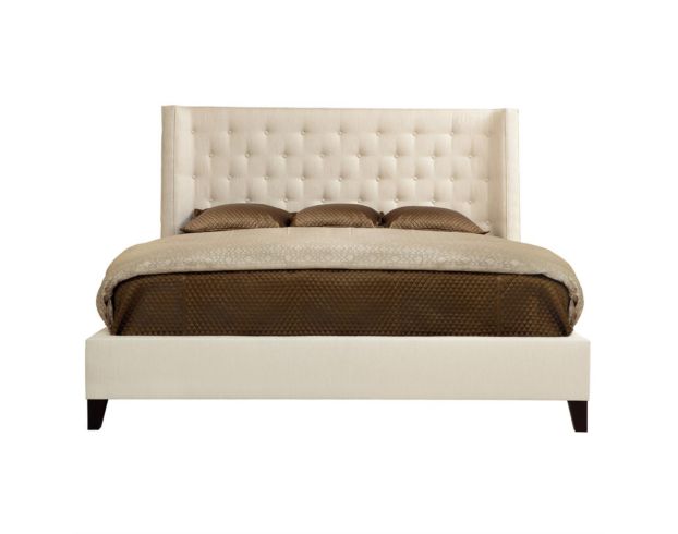 Bernhardt Maxime Beige Wingback King Bed large image number 1