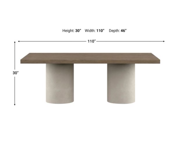 Bernhardt Casa Paros Dining Table large image number 5