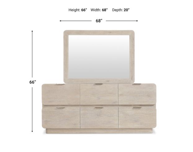 Bernhardt Antibes Dresser with Mirror large image number 11