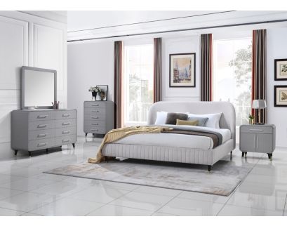 Bernards Furniture Group Llc Celine Upholstered Queen Bed