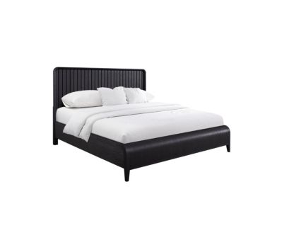 Bernards Furniture Elure Peppercorn Upholstered Queen Bed