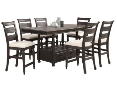 Bernards Furniture Group Llc Bellamy Lane 7-Piece Counter Set