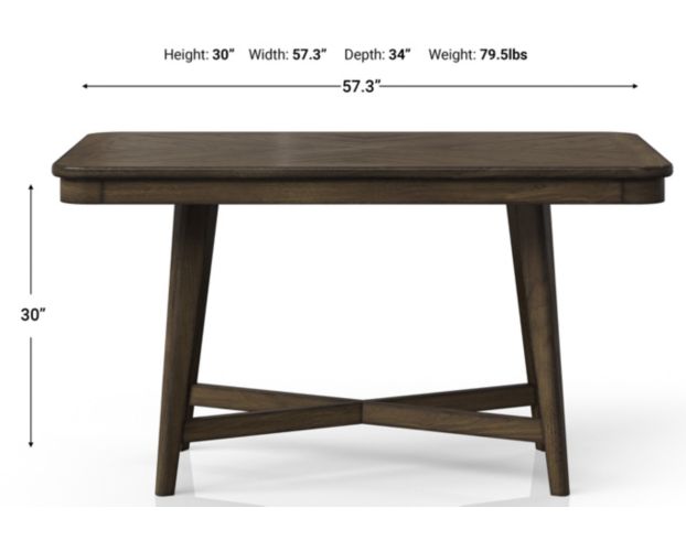 Bernards Furniture Group Llc Dorval 4-Piece Dining Nook Set large image number 11