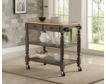 Bernards Furniture Group Llc Payson Coffee Kitchen Cart small image number 2