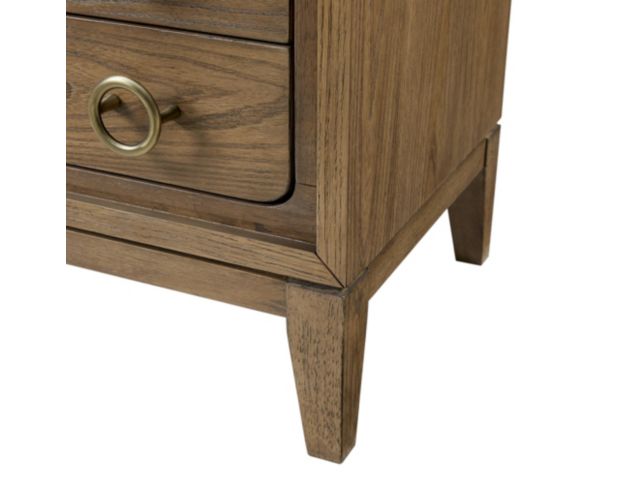 Bernards Furniture Elure Latte 3-Drawer Nightstand large image number 5