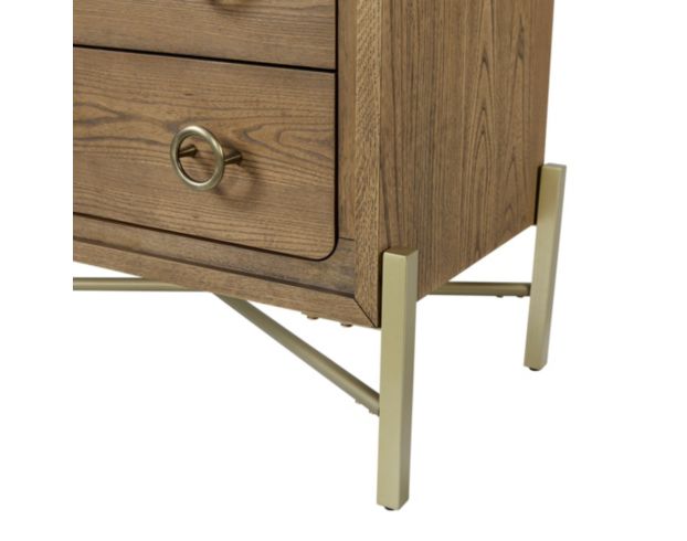 Bernards Furniture Elure Latte 2-Drawer Nightstand large image number 6